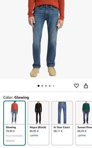 Levis 505 T. 34/30