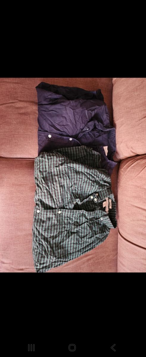 Camisas L Manga Larga Hombre