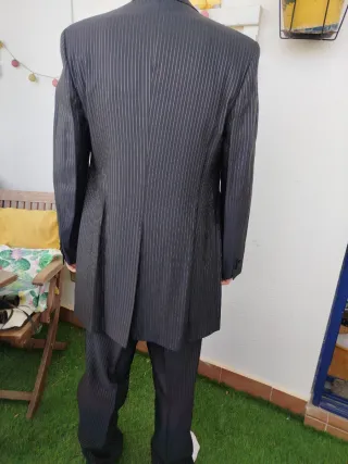Traje de novio raya diplomática