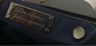 Pantalone classico donna blu