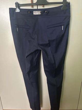 Pantalone classico donna blu