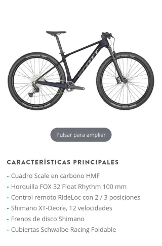 Scott Scale 930 2024/2025 Carbono