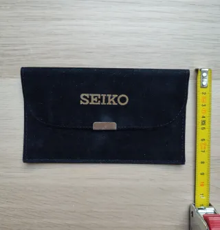 Pochette Seiko porta orologio nera