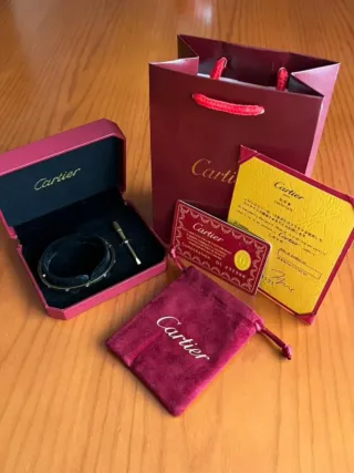 Pulsera Cartier Love Dorada para Mujer