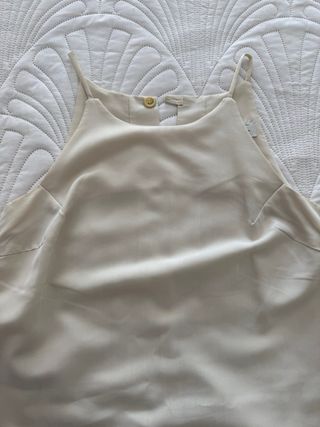 Elegante vestido blanco