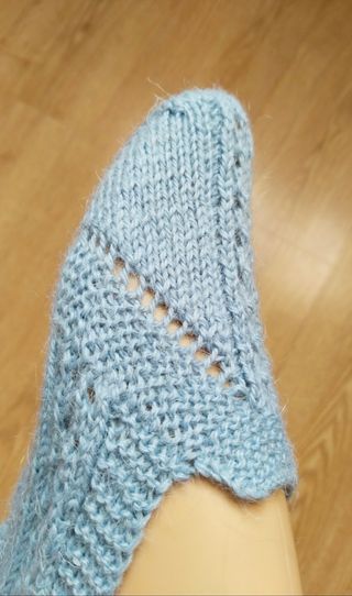 Calcetines para casa hechos a mano 
