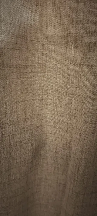 Cortinas imitación lino