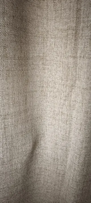 Cortinas imitación lino