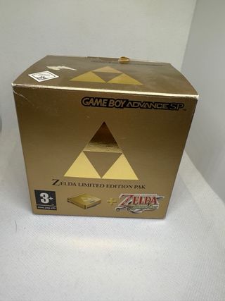 CAJA Game Boy Advance SP Zelda Edición Limitada