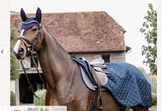 Manta Kentucky Riñonera Azul Marino Talla M