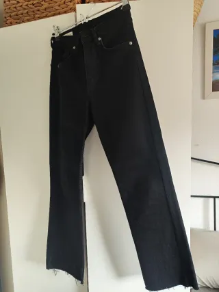 Pantalón Zara Negro Talla 34 
