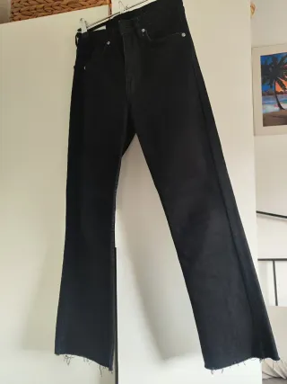 Pantalón Zara Negro Talla 34 
