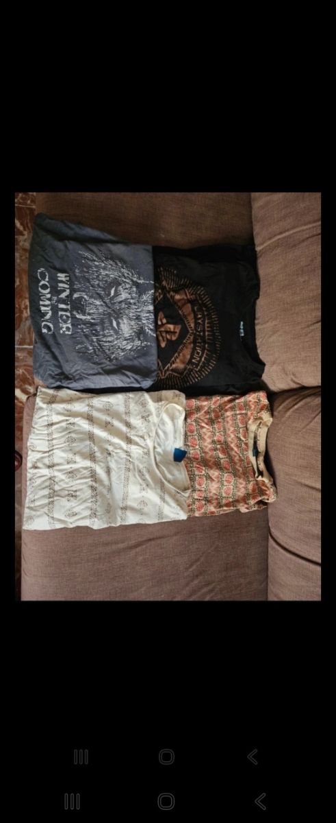 Camisetas XL Manga Corta