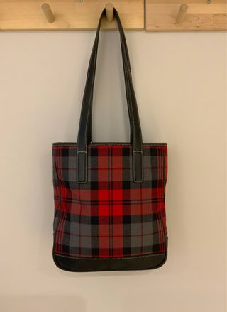 Bolso Coach Tartán