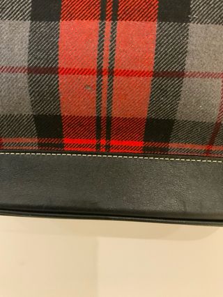 Bolso Coach Tartán