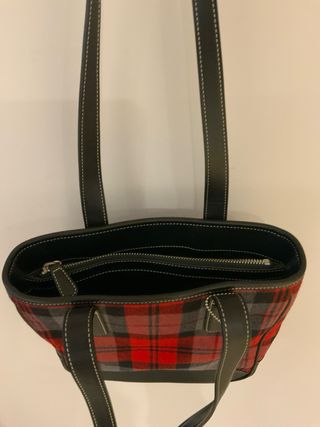 Bolso Coach Tartán