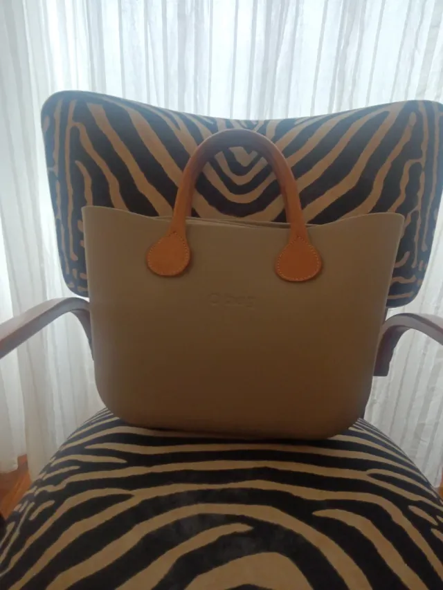 Bolso O Bag Beige y Marrón