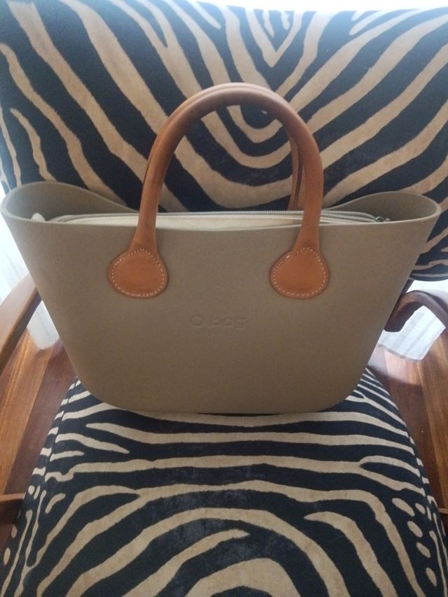 Bolso O Bag Beige y Marrón