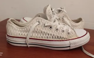 Converse talla 38  Crochet 