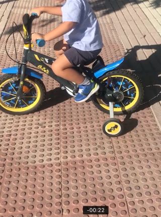 Bicicleta infantil Batman