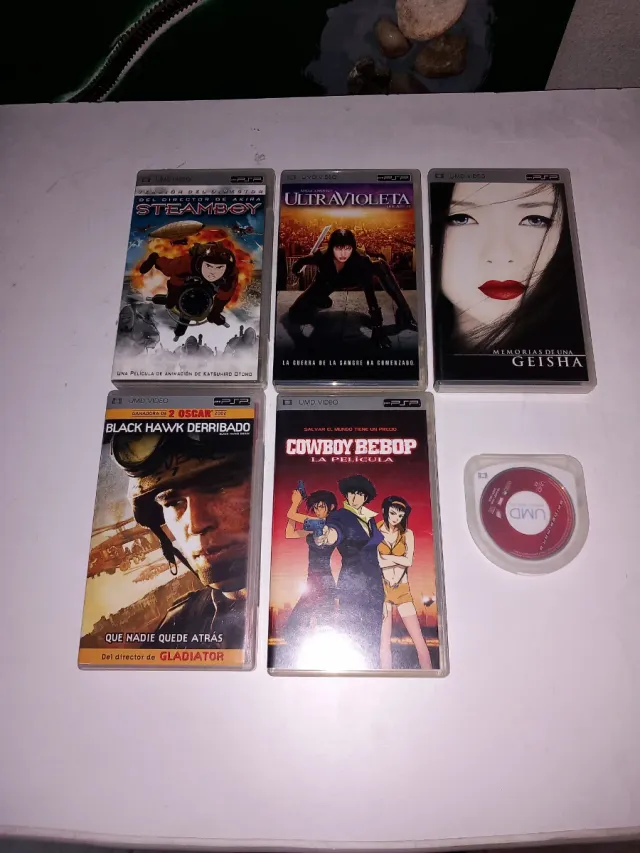 Conjunto de filmes Sony PSP