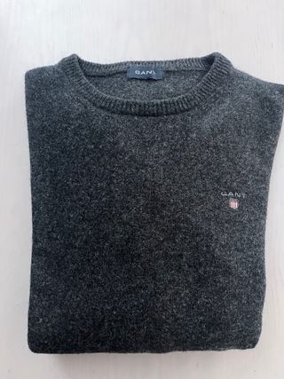 Jersey Gant Gris Oscuro