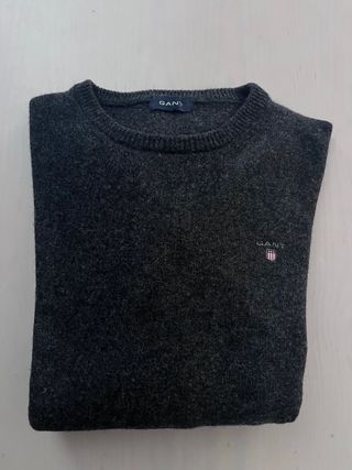 Jersey Gant Gris Oscuro