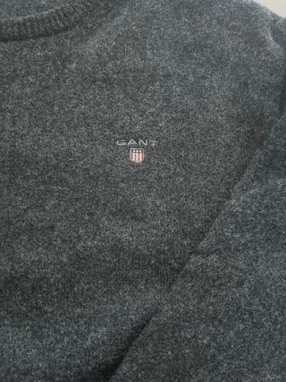 Jersey Gant Gris Oscuro