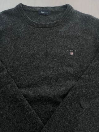 Jersey Gant Gris Oscuro