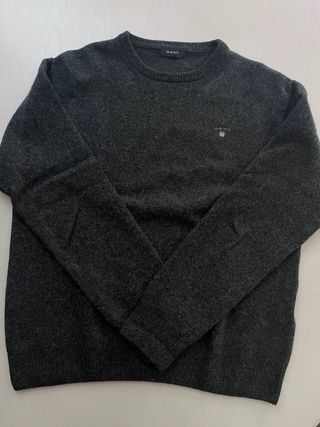 Jersey Gant Gris Oscuro