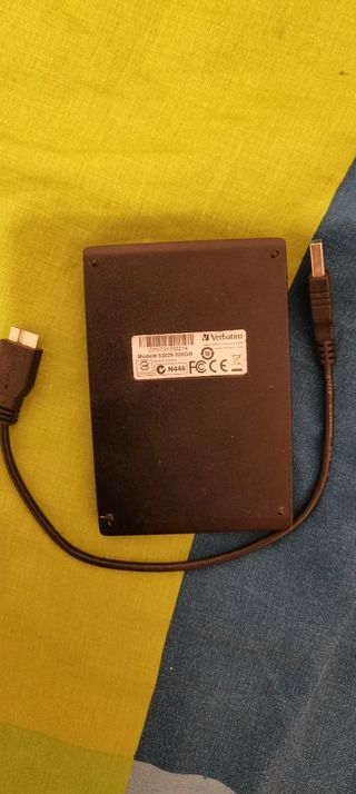 Disco Duro Externo Verbatim 500GB USB