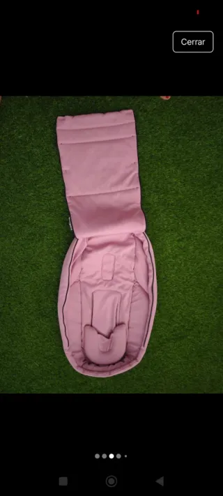 Saquito nido Bugaboo rosa