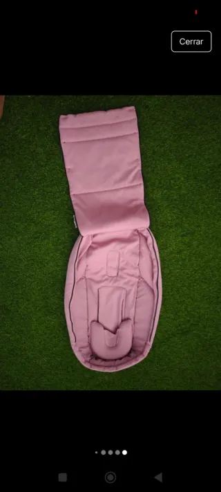 Saquito nido Bugaboo rosa