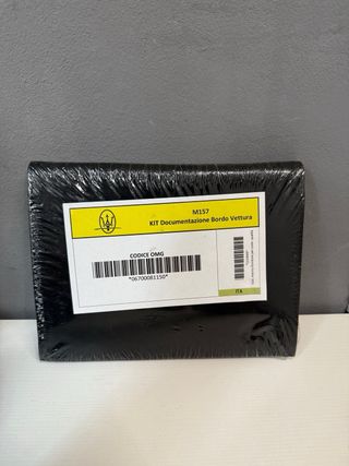 Kit Documentazione Originale Maserati M157