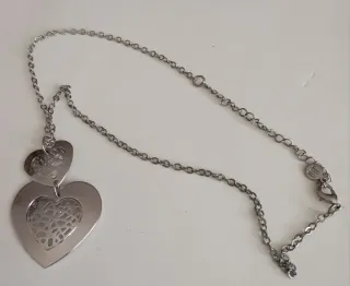 Collana J.LO cuori argento