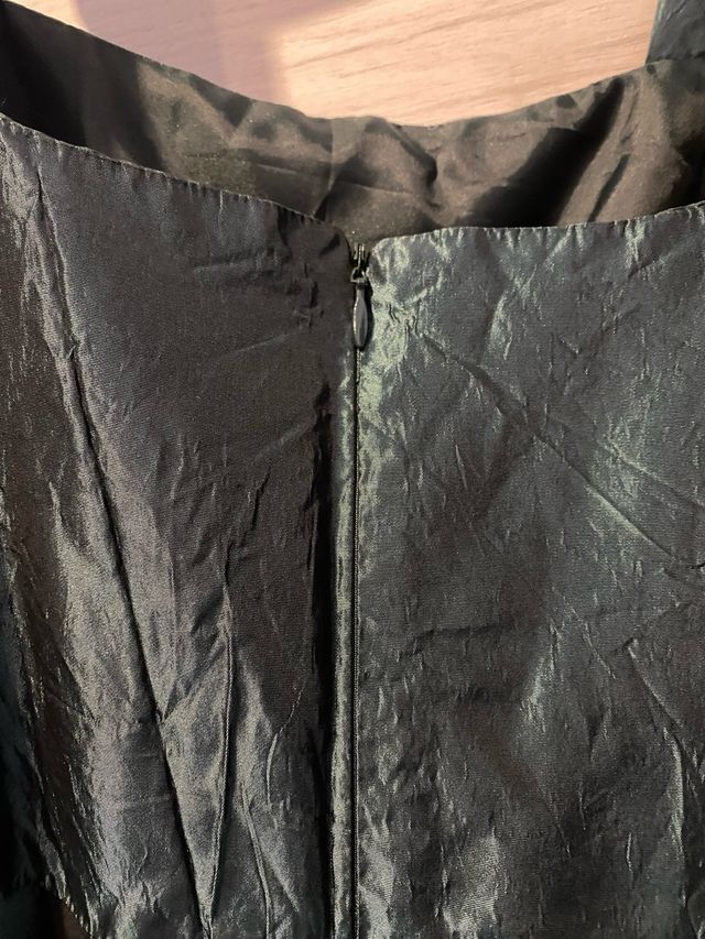 Vestido fiesta verde esmeralda