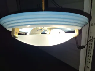 Lámpara de salón/comedor metal y plástico