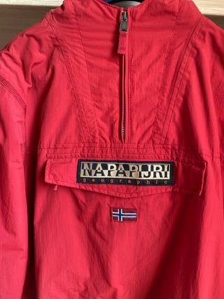 Giacca Napapijri ragazzo 14 anni rossa 
