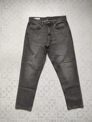 Pantalón Zara Gris Talla 42
