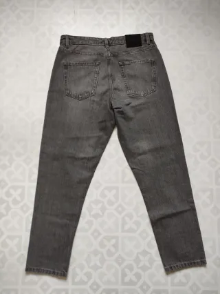 Pantalón Zara Gris Talla 42