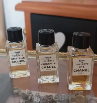 Lote 3 Mini Perfumes Chanel Eau de Toilette