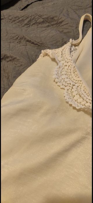 Top beige SQUARE talla S