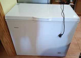 Congelador,  arcón Haier como nuevo