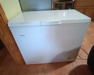 Congelador,  arcón Haier como nuevo
