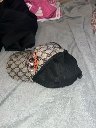 Gorra Gucci Beige Multicolor Tigres