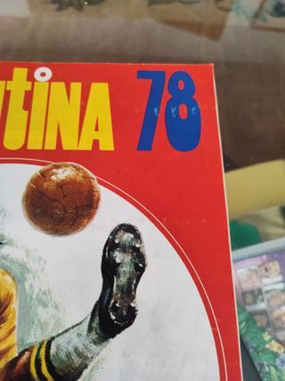 Álbum Argentina 78 casi plancha