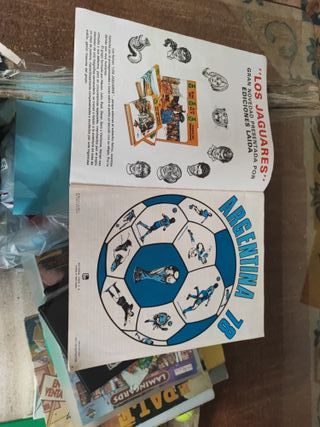 Álbum Argentina 78 casi plancha