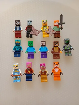 Lego Minecraft Figuras