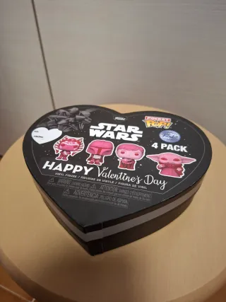 Funko Pop Star Wars San Valentino 4 Pack