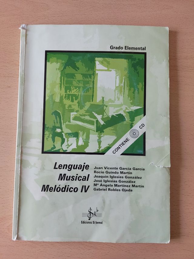 Libro Lenguaje Musical Melódico IV